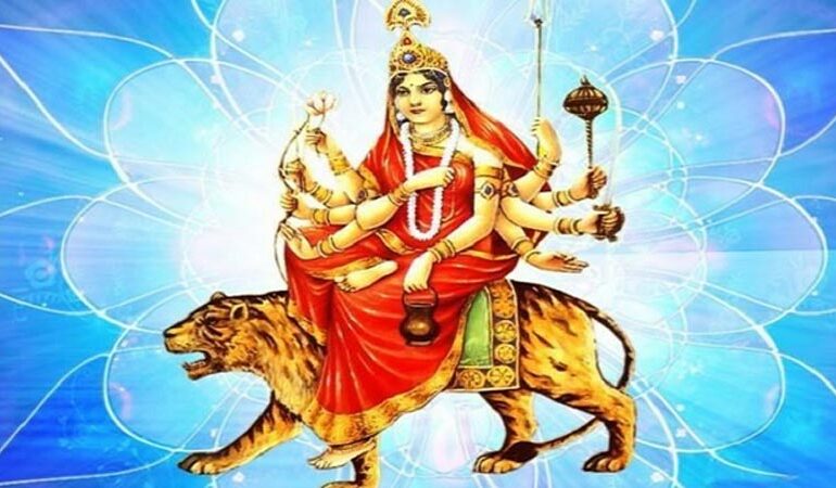 आज नवरात्रको तेस्रो दिनः चन्द्रघण्टा देवीको पूजा आराधना गरिँदै