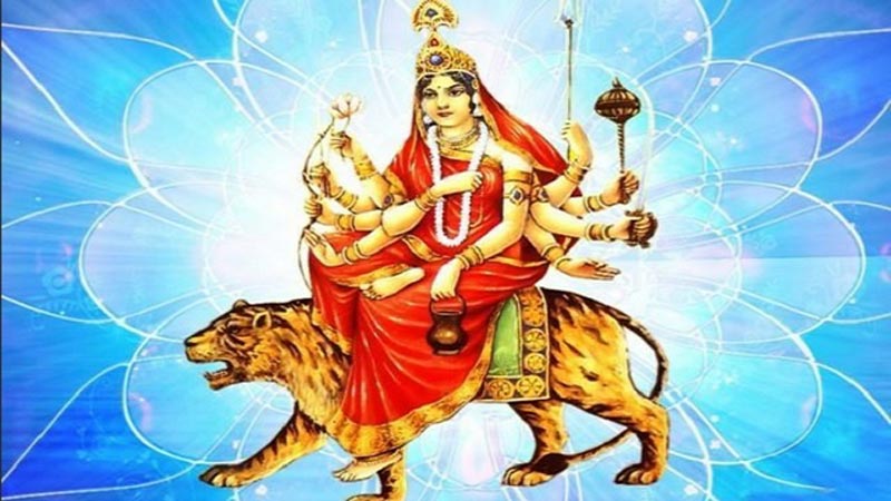 आज नवरात्रको तेस्रो दिनः चन्द्रघण्टा देवीको पूजा आराधना गरिँदै