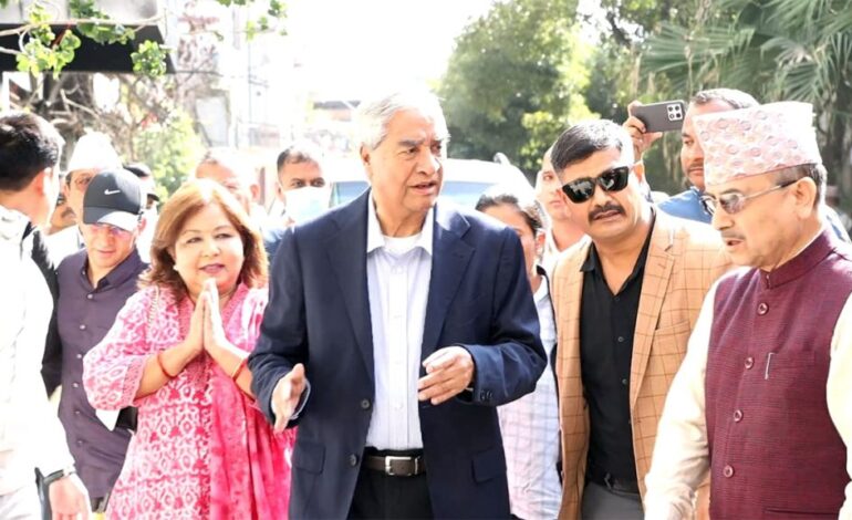 जेनजी आन्दोलनपछि पहिलोपटक देउवा सार्वजनिक