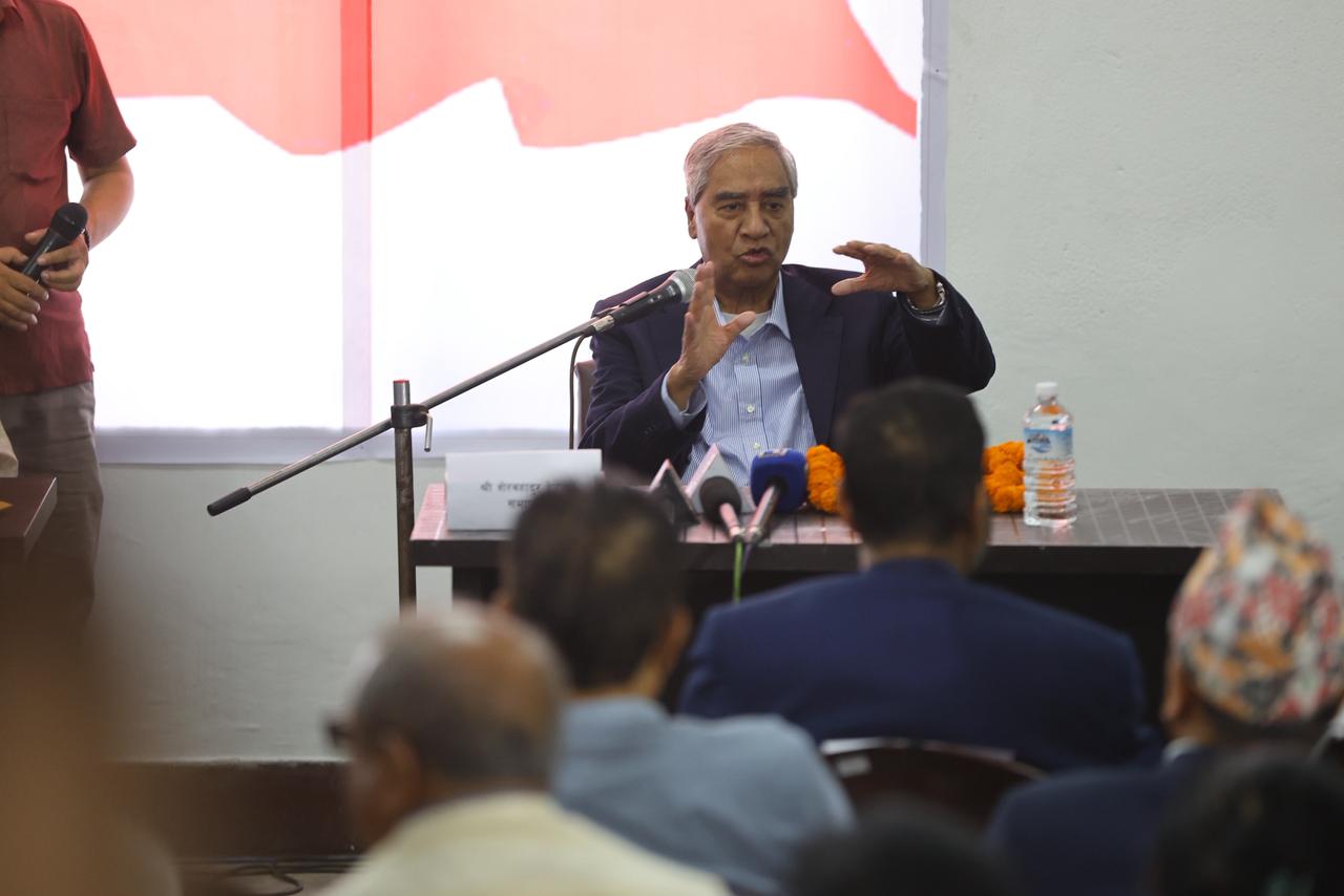महाधिवेशनबाट पार्टी नेतृत्व विधिवत रूपमा हस्तान्त्रण गर्न देउवा तयार