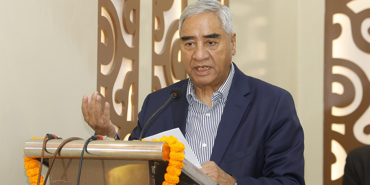 कांग्रेस केन्द्रीय समिति बैठकमा ३४ दिनपछि सार्वजनिक हुँदै शेरबहादुर