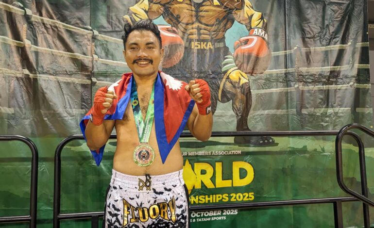 अजितले एवाईएस विश्व बक्सिङ च्याम्पियनसिपमा कांस्यपदक, म्याक्सबक्सिङ प्रमोशनमार्फत नेपाली खेलाडी अन्तर्राष्ट्रिय स्तरमा चम्किँदै