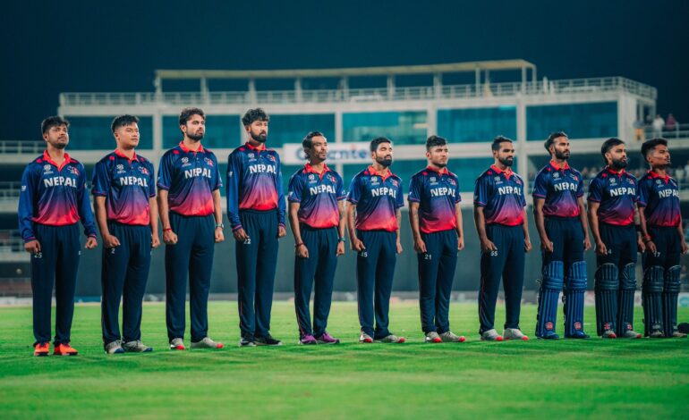 टी–२० विश्वकप मा छनौट भयो नेपाल