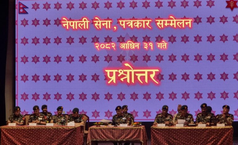 सेनाको दाबीः जेनजी आन्दोलनमा मारिने २२ जना मात्रै प्रदर्शनकारी, ४१ जना अन्य