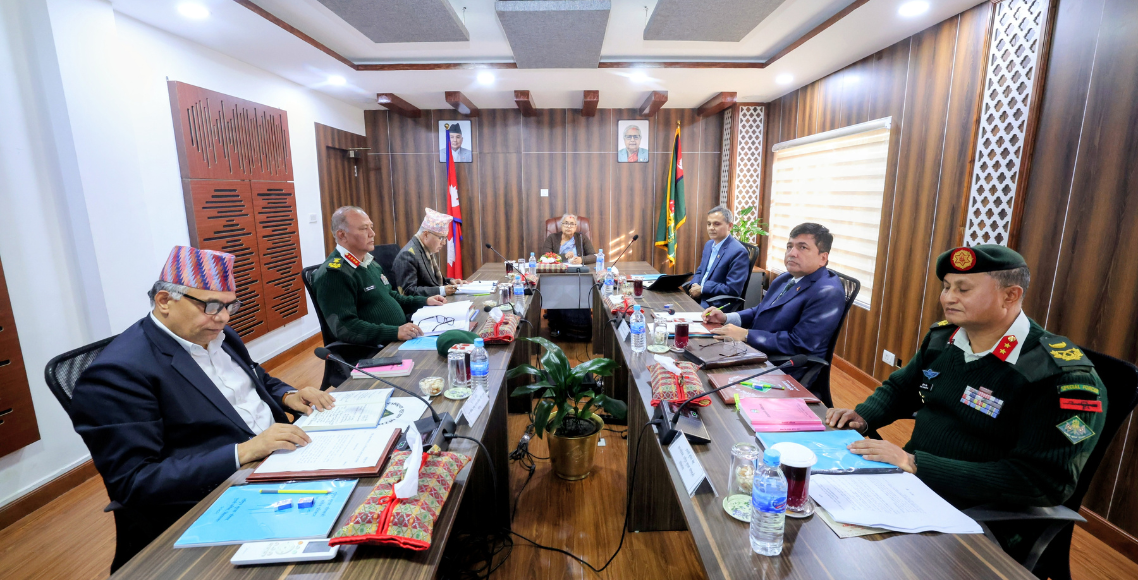 सुरक्षाका लागि सेना परिचालन गर्न सिफारिस