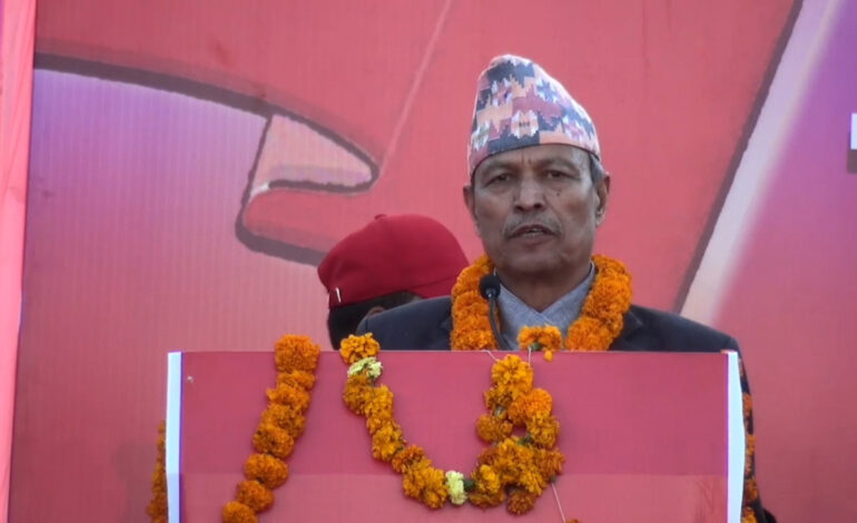 हेलिकप्टरमा भाग्ने, जनता धम्क्याउने केपी ओलीहरूबाट सचेत हुनुस्रा: रावल