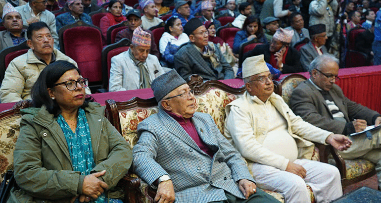 राष्ट्रिय सभा गृहमा कांग्रेस विशेष महाधिवेशन पक्षधरको भेला