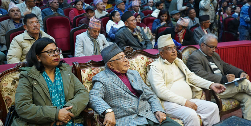 राष्ट्रिय सभा गृहमा कांग्रेस विशेष महाधिवेशन पक्षधरको भेला