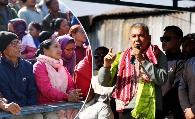 सुकुम्बासी बस्तीमा दुर्गा प्रसाईं, बालेनविरुद्ध लड्ने घोषणा