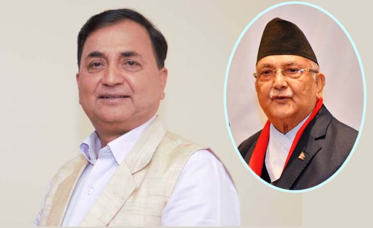 ओलीलाई विधान संसोधनबाट पछि हटाउन सफल भए ईश्वर, ईश्वरको दस्तावेज समूहमा वितरण गर्ने