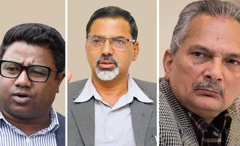 बाबुराम, जनार्दन र सन्तोष एकै ठाउँमालोकतन्त्र सहितको समाजवाद मुलभुत सिद्धान्तमा प्रगतिशील लोकतान्त्रिक पार्टी