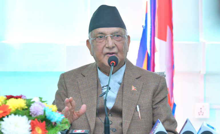 सिमरा प्रकरणपछि ओलीले भने– सभा गर्न नदिने सरकारले कसरी चुनाव गराउँछ