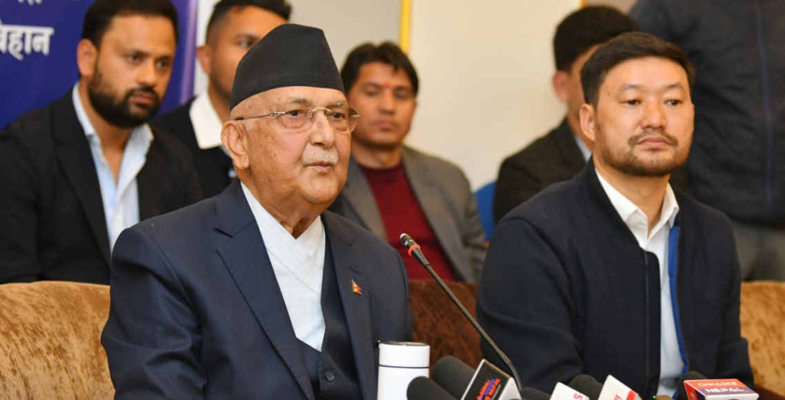 देश जलाउनेकै हातमा सत्ता छ, जे गरेपनि हुन्छ भन्ने भ्रम त्याग्न ओलीको आग्रह