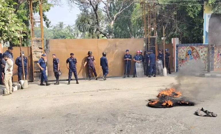 मुख्यमन्त्री प्रकरणले मधेश प्रदेश अशान्त, आज पनि प्रदर्शन जारी