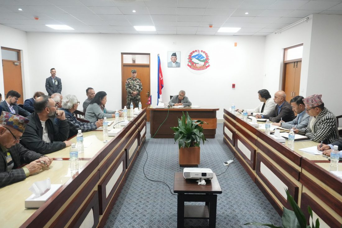 नागरिक समाजसँग छलफलमा प्रधानमन्त्री