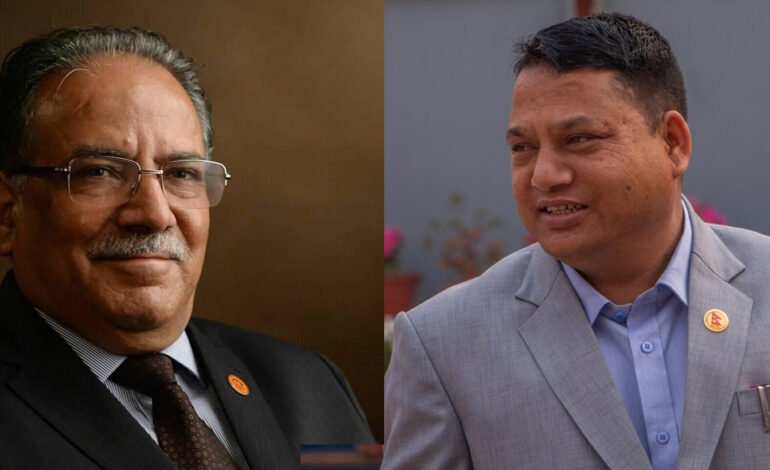 प्रचण्डलाई भावुक पत्र लेख्दै सेक्युरिटी कमान्डरले छाडे साथ