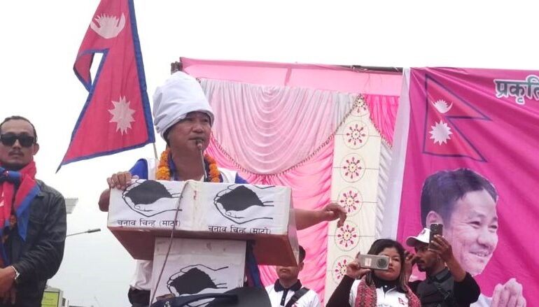 बुटवलमा हर्कले भने: नेपालको सरकार विदेशीले बनाइदिने र ढालिदिने अवस्था छ