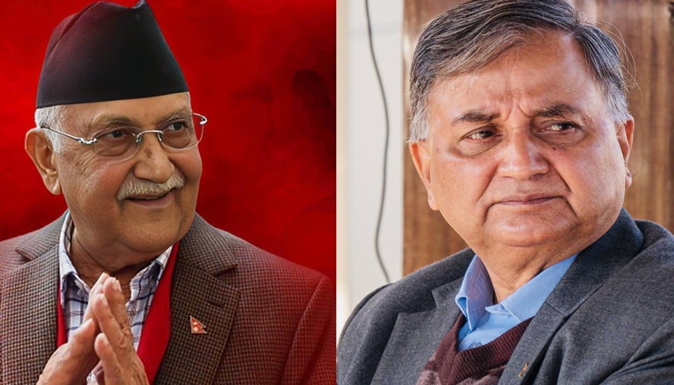 ओलीलाई पोखरेलले सम्झाए ‘पार्टी जीवनको लोकतान्त्रिकरण’ सम्बन्धी ओलीकै प्रस्ताव