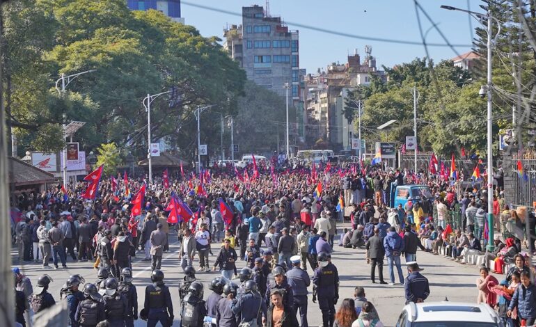 राजासहितको नयाँ समझदारी निर्माणका लागि दबाब दिन राप्रपाको प्रदर्शन