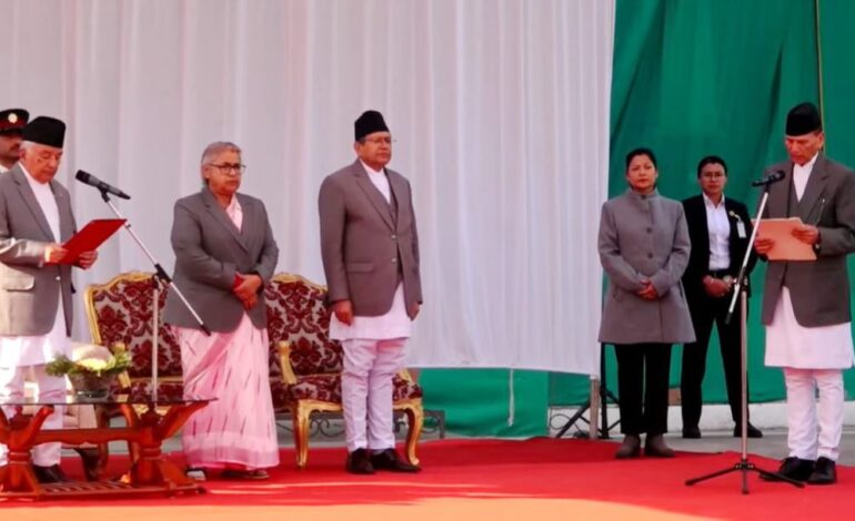 सरकारमा नयाँ मन्त्री थपिएः बालानन्द शर्मा परराष्ट्रमन्त्री