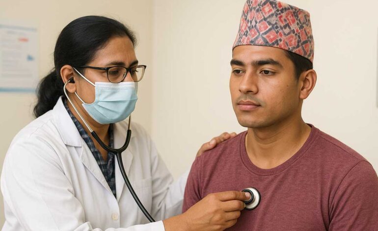 विदेशीने कामदारको स्वास्थ्य परिक्षण शुल्क खारेज गरेकोमा स्वास्थ्य व्यवसायी असन्तुष्टम्यानपावरको नाम जोडेर निकालेको विज्ञप्तीप्रति आपत्ति