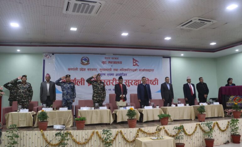 सरकारको मुख्य कार्यभार निर्वाचन गराउने भएको र सोहीअनुसार तयारी भइरहेको छ: गृहमन्त्री