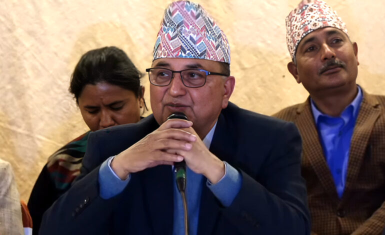 ओलीले आफू हटेर अर्कोलाई अध्यक्ष घोषणा गर्दा मेरो विमति हुँदैन: ईश्वर पोखरेल