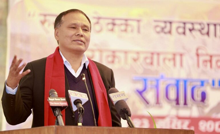 ठेक्कामा निर्णय गर्ने प्रोजेक्ट म्यानेजरलाई छानबिन गरी कारवाही गर्ने तयारीमा कुलमान