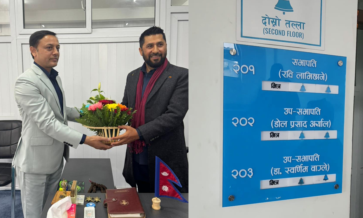 सभापतिकै हैसियतमा फर्किए रवि