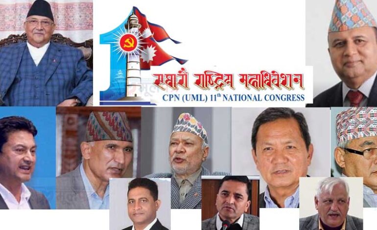 एमाले ११औ महाधिवेशनः पदाधिकारीमा कति मत ल्याई विजयी भए