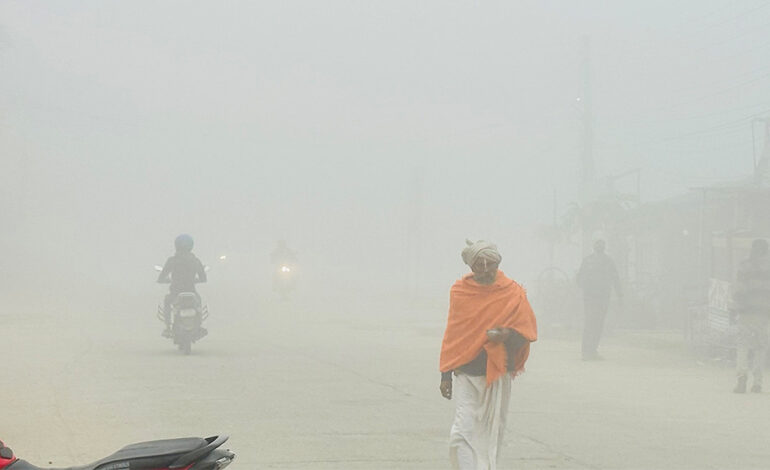 तराईमा शीतलहर चलेपछि जनजीवन कष्टकर