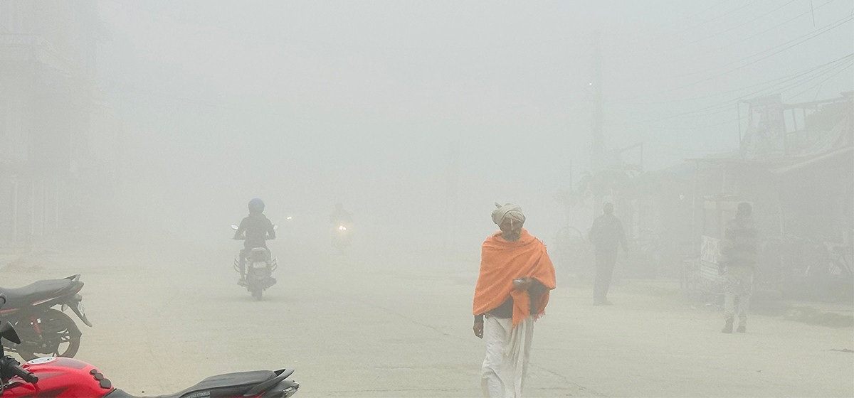 तराईमा शीतलहर चलेपछि जनजीवन कष्टकर