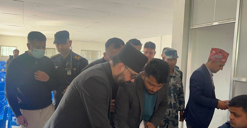 बालेन शाहले गराए उम्मेदवारी दर्ता