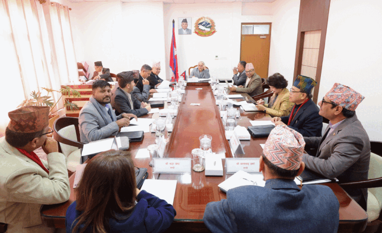 मन्त्रिपरिषद बैठक, गर्यो विभिन्न ८ निर्णयहरु