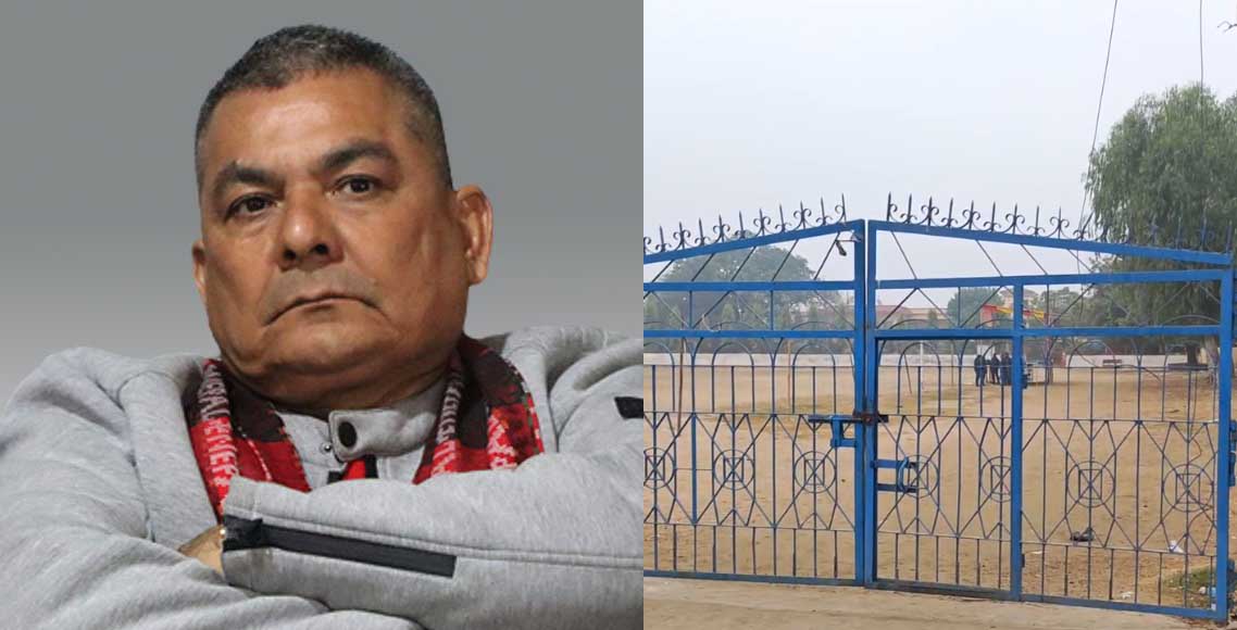 प्रसाईले लाहानमा गर्न लागेको कार्यक्रमस्थलमा प्रहरीले लगायो ताला, गृहमन्त्रीको नाम लिएर उनका समर्थक धम्क्याउँदै सिडिओ (भिडियो)