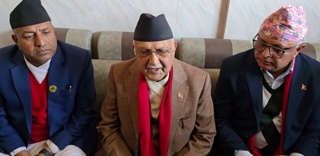 ओलीलाई प्रश्न झापा–५ इपिसेन्टर बन्यो नि, उनको जवाफ वाइयात कुरा