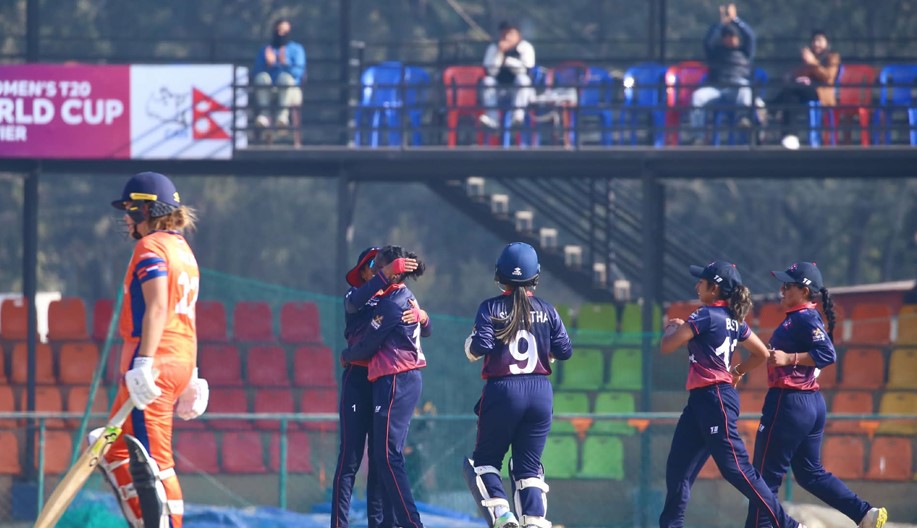 नेपाललाई दियो नेदरल्यान्ड्सले १४१ रनको लक्ष्य