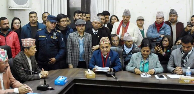 कांग्रेस आत्मालोचनासहित अघि बढिरहेको उपसभापति विश्वप्रकाश शर्माको दाबी