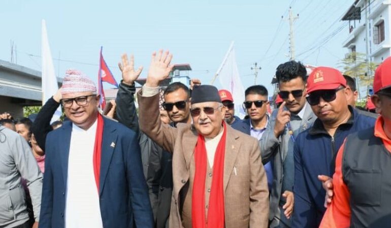 उम्मेदवारी दर्तापछि ओलीको राश्वपालाई चेतावनी एमालेलाई नजिस्काएकै जाति