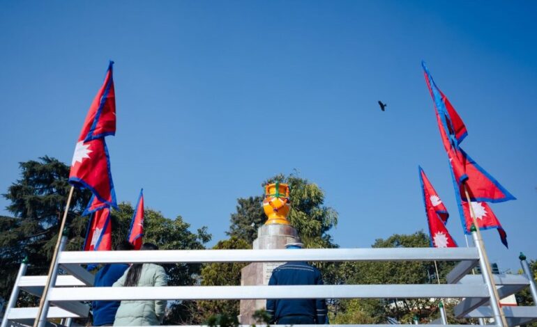 शहीद उद्यान लैनचौरमा श्रद्धाञ्जलीसभा
