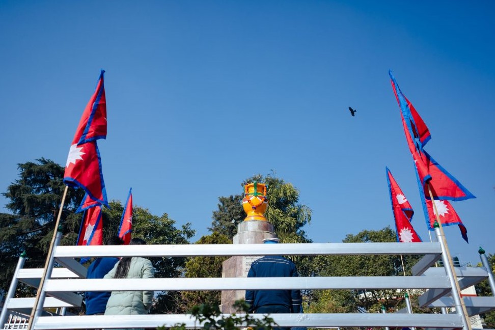 शहीद उद्यान लैनचौरमा श्रद्धाञ्जलीसभा