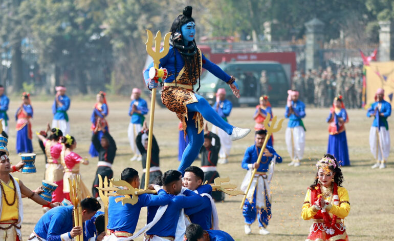 नेपाली सेनाको २६३औँ स्थापना दिवस यसरी मनाइयो