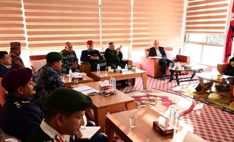 सरकारले मधेशको सुरक्षा स्थिती बुझ्न एआजी खटायो