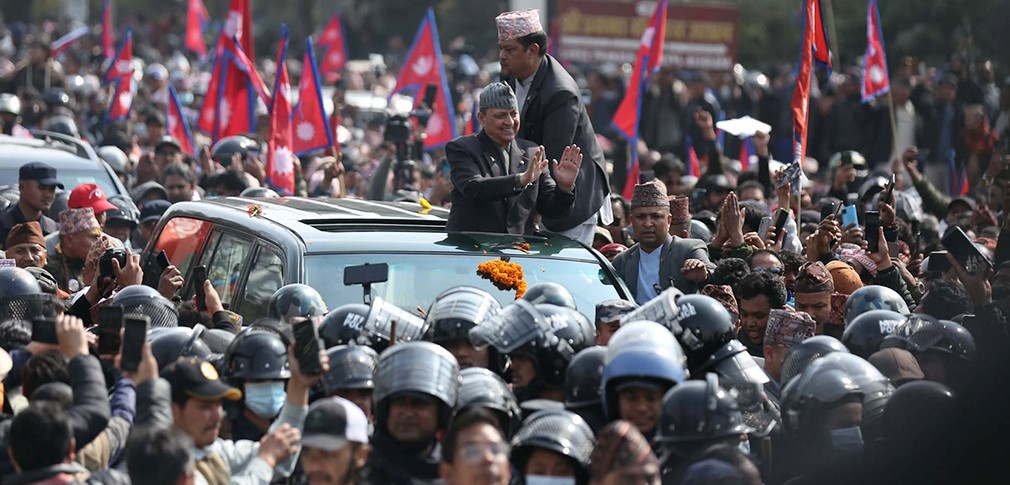 राष्ट्रिय समस्या समाधान गरेर मात्रै निर्वाचनमा जानु उचित हुने राजा शाहको सम्बोधन