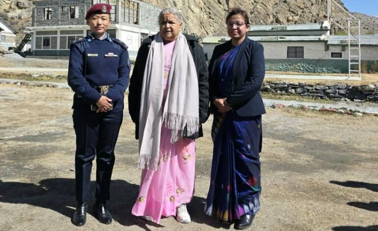 मुस्ताङ पुगेर प्रधानमन्त्रीले भनिन मुस्ताङ त महिलाले हाँकेको जिल्ला रहेछ