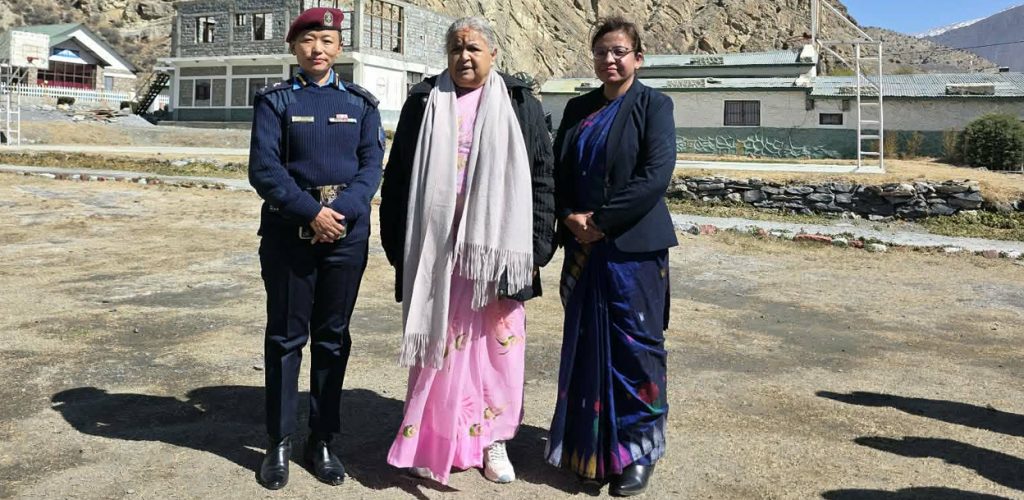 मुस्ताङ पुगेर प्रधानमन्त्रीले भनिन मुस्ताङ त महिलाले हाँकेको जिल्ला रहेछ