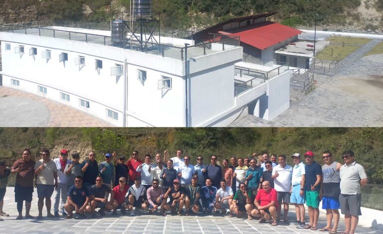 एसियाकै पहिलो र्‍याफ्टिङ स्कुल, उद्योग वाणिज्य महासंघको टोलीद्वारा निरीक्षण