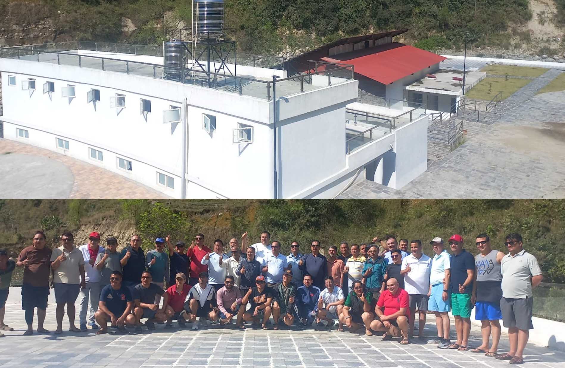 एसियाकै पहिलो र्‍याफ्टिङ स्कुल, उद्योग वाणिज्य महासंघको टोलीद्वारा निरीक्षण