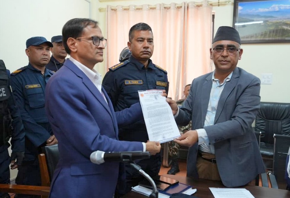 एमालेले बुझायो काठमाडौँ जिल्ला प्रशासनमा विरोधपत्र