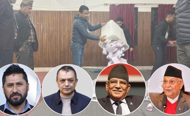 १०७ ठाउँमा मतगणना हुँदा राश्वपाको ९१ ठाउँमा अग्रता